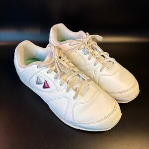 Kaepa White Cheerleading Shoes Sneakers‎ Athletic Lace Up Size 8.5
